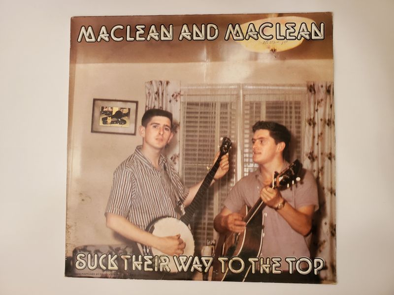 MacLean and MacLean Suck Their Way to the Top vinyl record